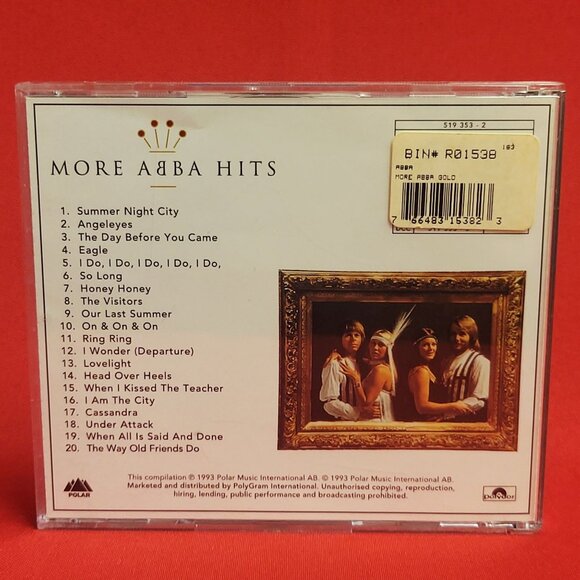 More ABBA Gold More ABBA Hits CD 1993 - Picture 2 of 8